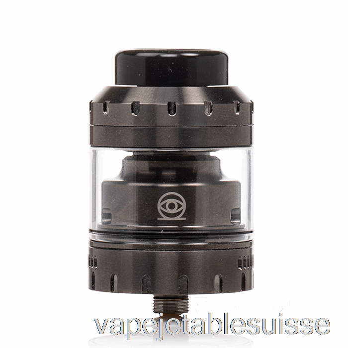 Vape Suisse Vaperz Cloud Osiris 30mm Rta Gunmetal (verre Inclus)